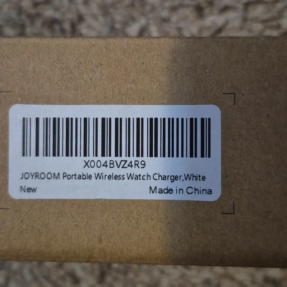 NIB JOYROOW PORTABLE WIRELESS WATCH CHARGER